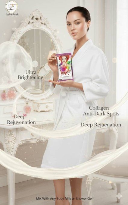 LADY'S FRESH POUDRE MAGIC ÉCLAIRCISSANTE & ANTI-ÂGE