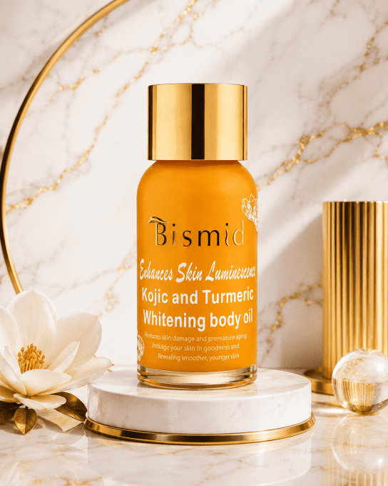 BISMID KOJIC & TURMERIC WHITENING BODY OIL