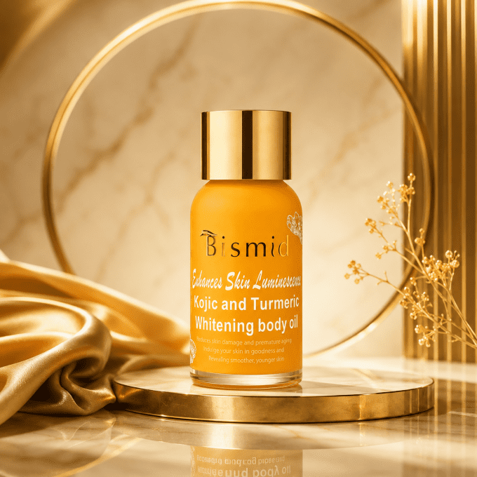 BISMID KOJIC & TURMERIC WHITENING BODY OIL