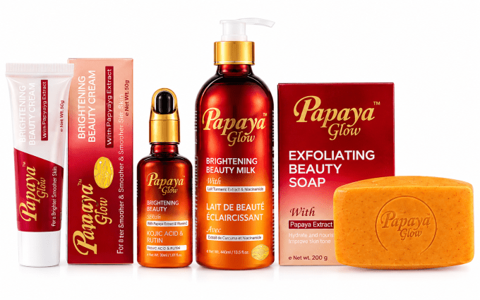 PAPAYA GLOW COFFRET DE SOINS ÉCLAIRCISSANT VISAGE & CORPS
