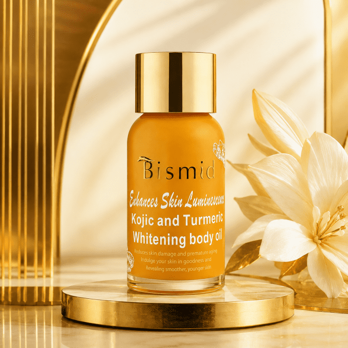 BISMID KOJIC & TURMERIC WHITENING BODY OIL