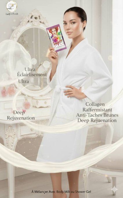 LADY'S FRESH POUDRE MAGIC ÉCLAIRCISSANTE & ANTI-ÂGE