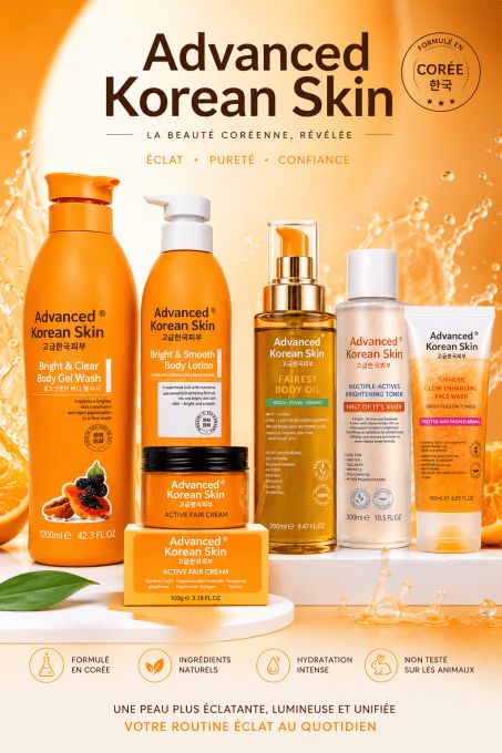 ADVANCED KOREAN SKIN - GAMME ÉCLAIRCISSANTE