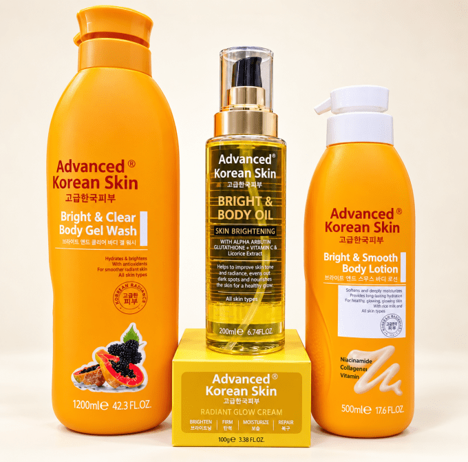 ADVANCED KOREAN SKIN - GAMME ÉCLAIRCISSANTE