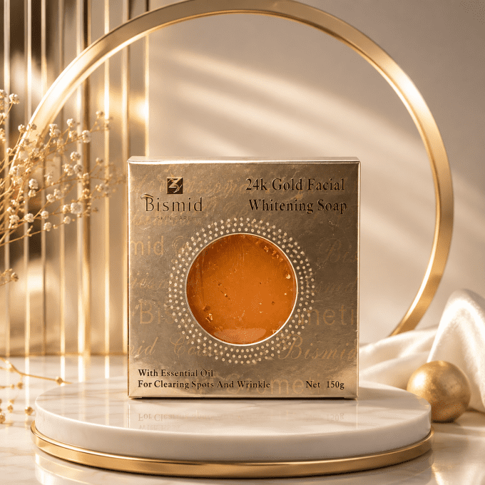 BISMID 24K GOLD FACIAL WHITENING SOAP