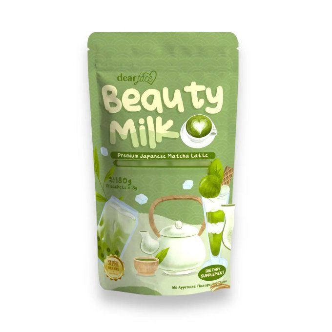 DEAR FACE BEAUTY MILK MATCHA