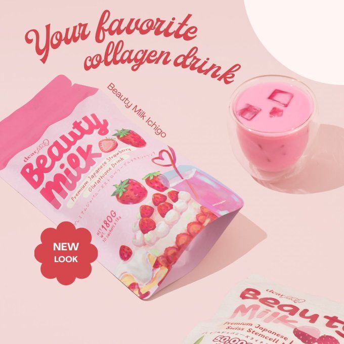 BEAUTY MILK FRAISE & MELON DUO ÉCLAIRCISSANT