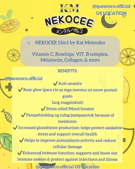 NEKOCEE 15 -in 1 VIT C COLLAGEN CAPSULE