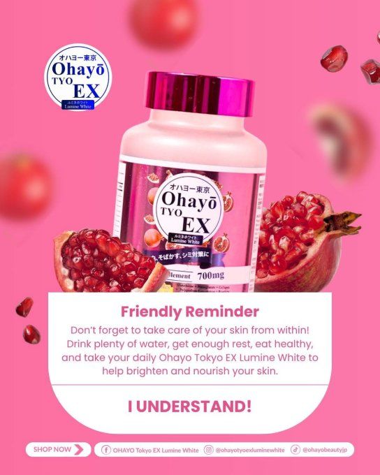 OHAYO TYO EX LUMINE WHITE  GLUTATHIONE