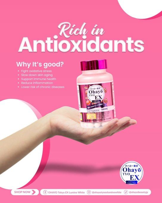 OHAYO TYO EX LUMINE WHITE  GLUTATHIONE