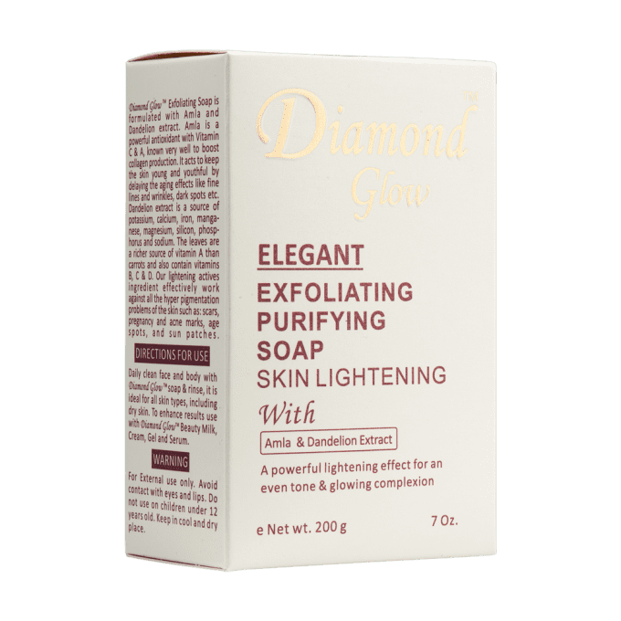 SAVON PURIFIANT EXFOLIANT ÉLÉGANT DIAMOND GLOW