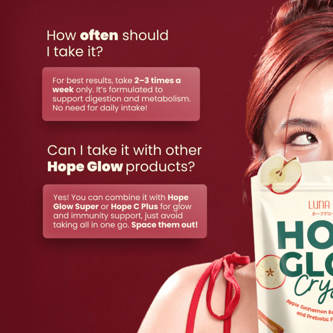 HOPE GLOW CRYSTAL CINNAMON KOMBUCHA
