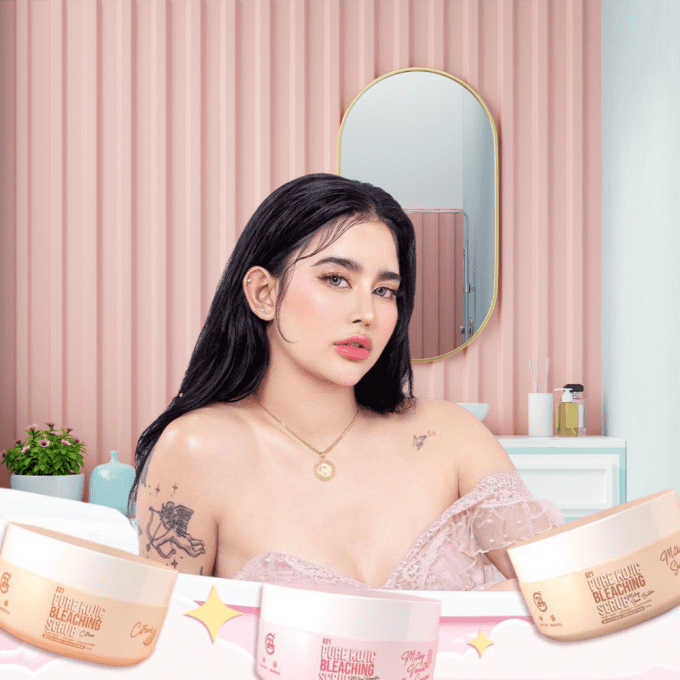 PURE KOJIC BLEACHING SCRUBS