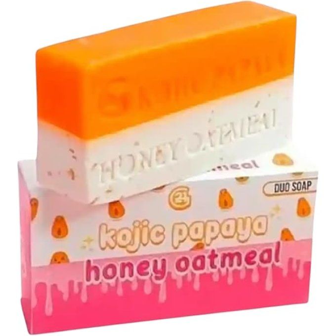 KOJIC PAPAYA HONEY OATMEAL FACE AND BODY SOAP