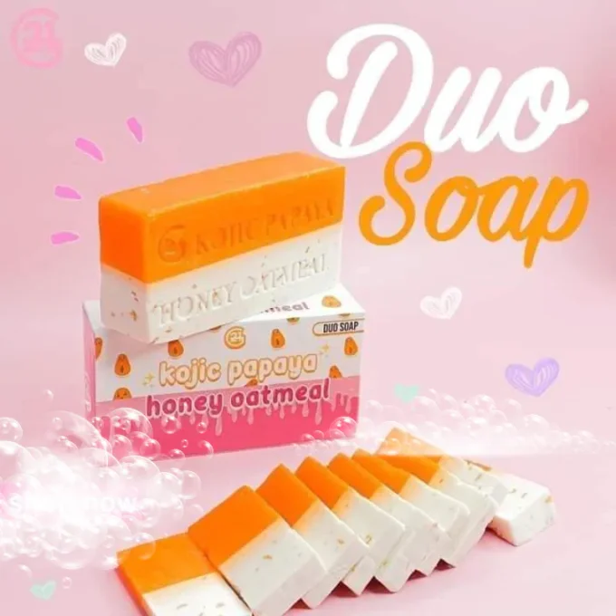 KOJIC PAPAYA HONEY OATMEAL FACE AND BODY SOAP