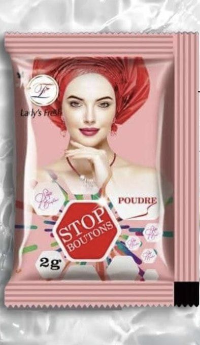 LADY'S FRESH POUDRE STOP BOUTONS