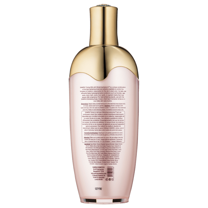 SAMIRA LAIT ÉCLAIRCISSANT