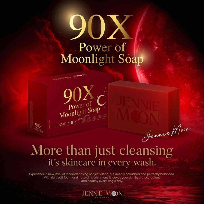 JENNIE MOON 90X POWER OF MOONLIGHT SOAP