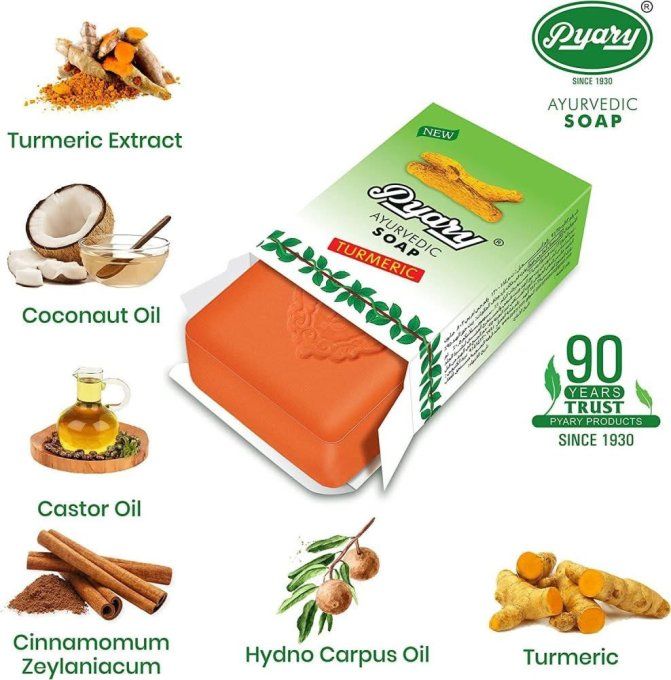 PYARY- SAVON CURCUMA 75g