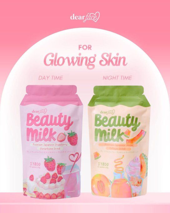 BEAUTY MILK FRAISE & MELON DUO ÉCLAIRCISSANT