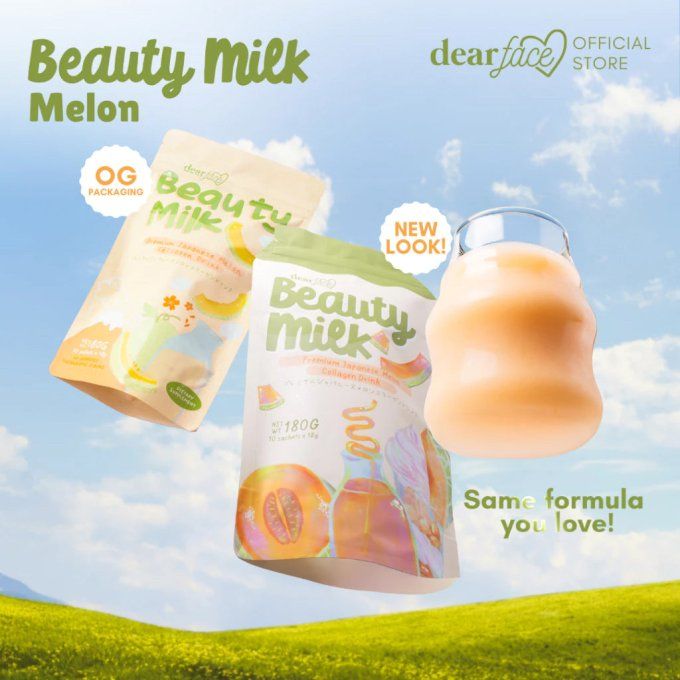 DEAR FACE BEAUTY MILK MELON