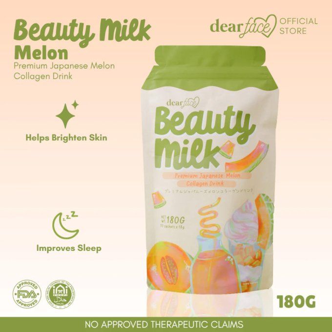 BEAUTY MILK FRAISE & MELON DUO ÉCLAIRCISSANT