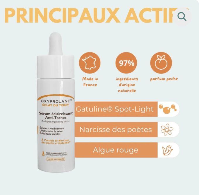 OXYPROLANE SÉRUM ÉCLAIRCISSANT ANTI-TÂCHES 