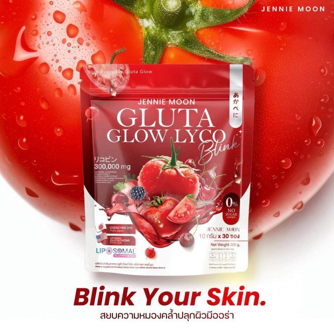 JENNIE MOON GLUTA GLOW LYCO BLINK