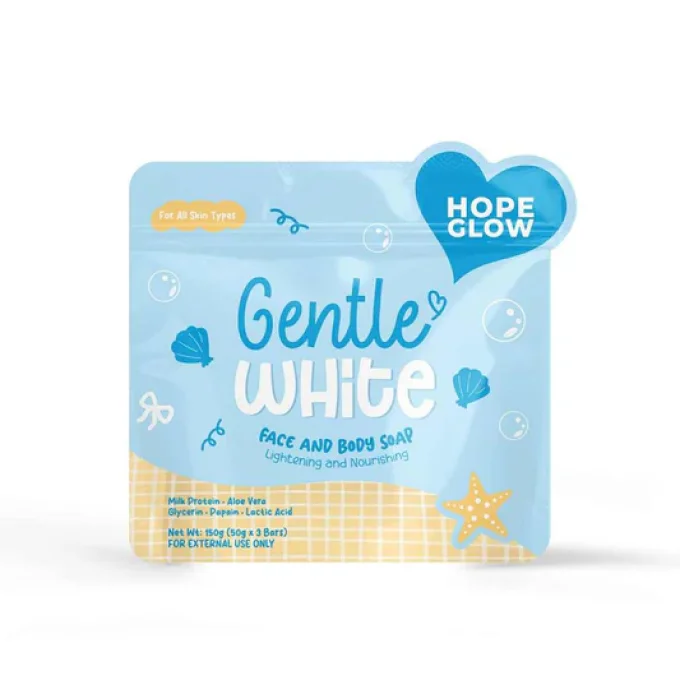 HOPE GLOW GENTLE WHITE SAVON VISAGE & CORPS ÉCLAIRCISSANT