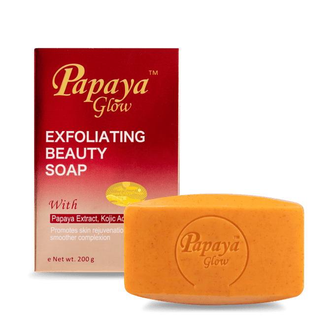 PAPAYA GLOW SAVON DE BEAUTÉ EXFOLIANT
