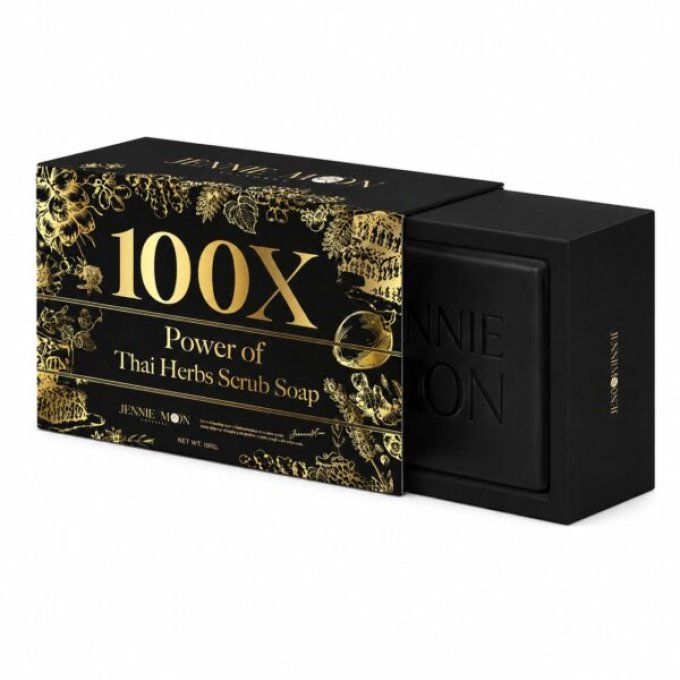 JENNIE MOON 100X POWER OF THAI HERBS SCRUB SOAP
